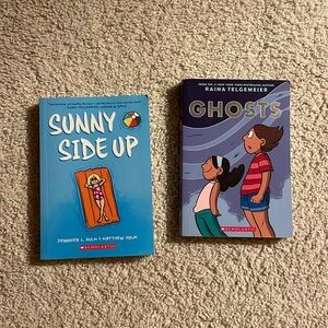 2 Comic Books (Sunny Side Up & Ghosts)